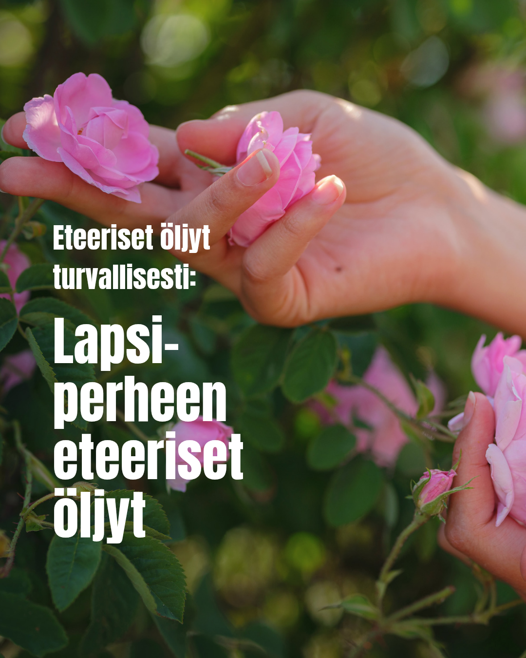 Eteeriset öljyt lapsiperheessä