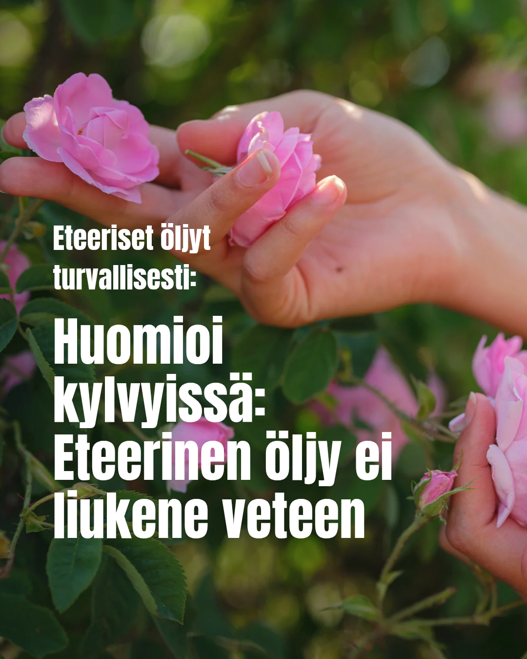 Jalkakylpysuola DIY eteerisistä öljyistä